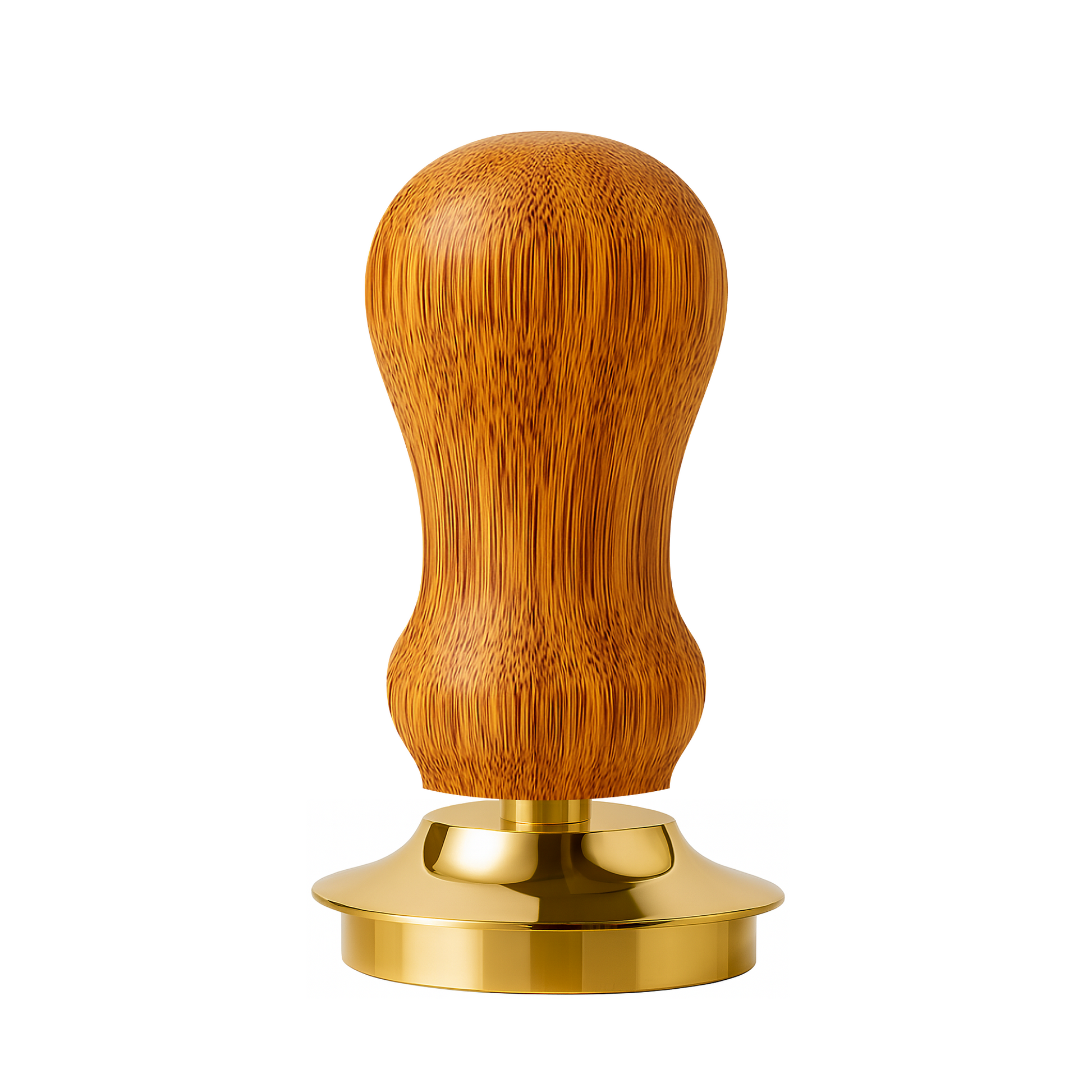 Tamper mit Federung aus Bambus