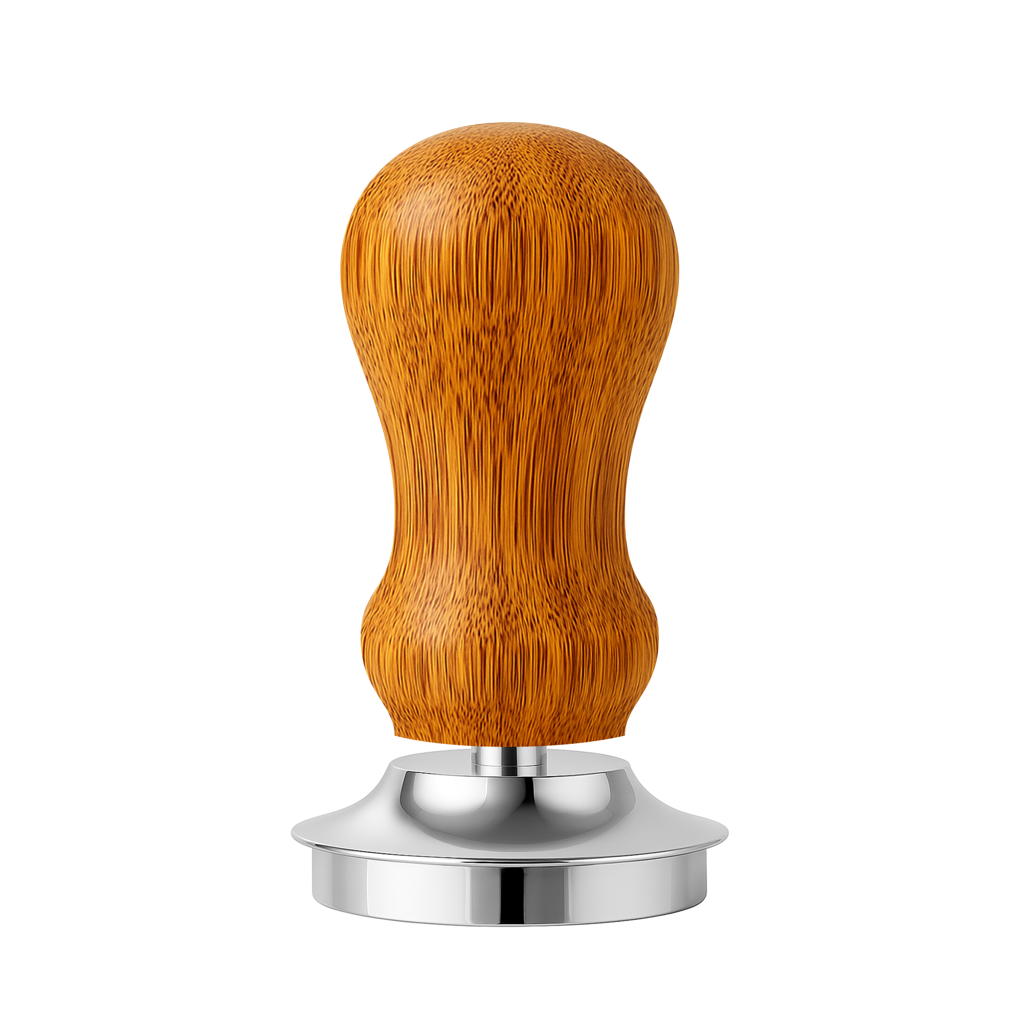 Tamper mit Federung aus Bambus