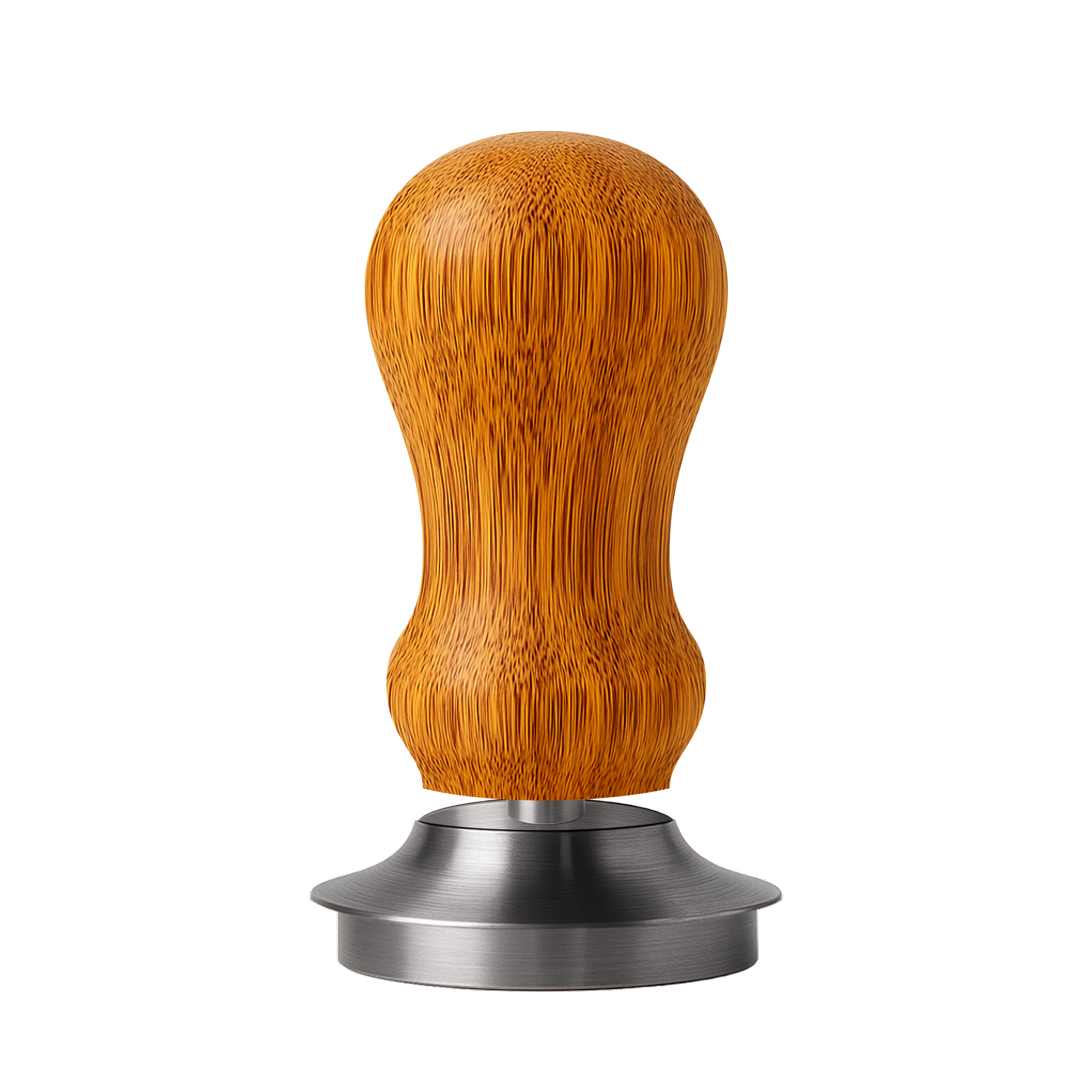 Tamper mit Federung aus Bambus