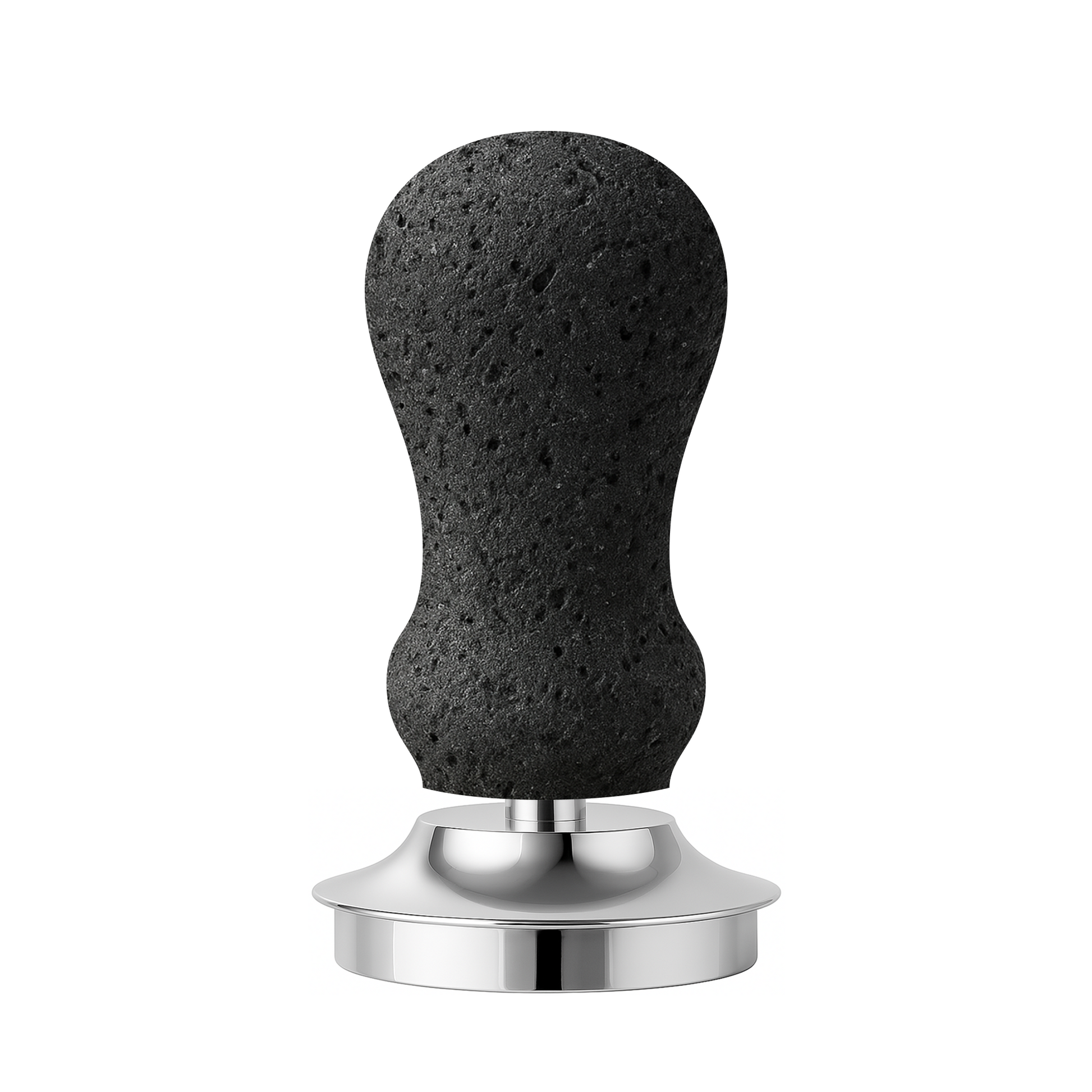 Tamper mit Federung aus Lavagestein