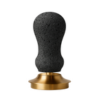 Tamper mit Federung aus Lavagestein