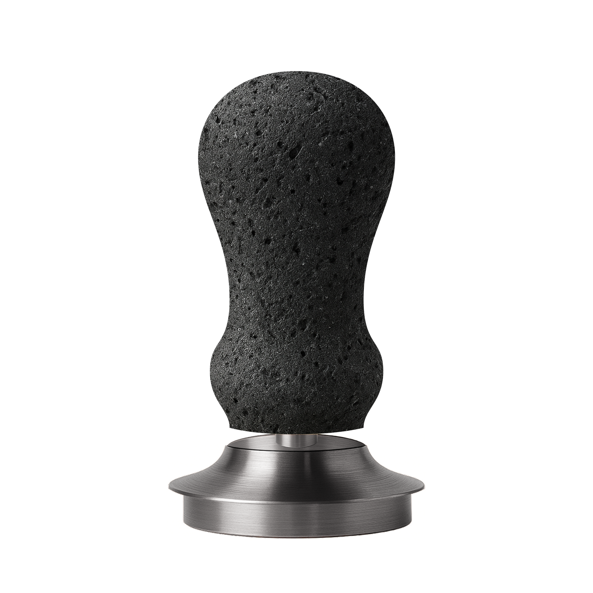 Tamper mit Federung aus Lavagestein