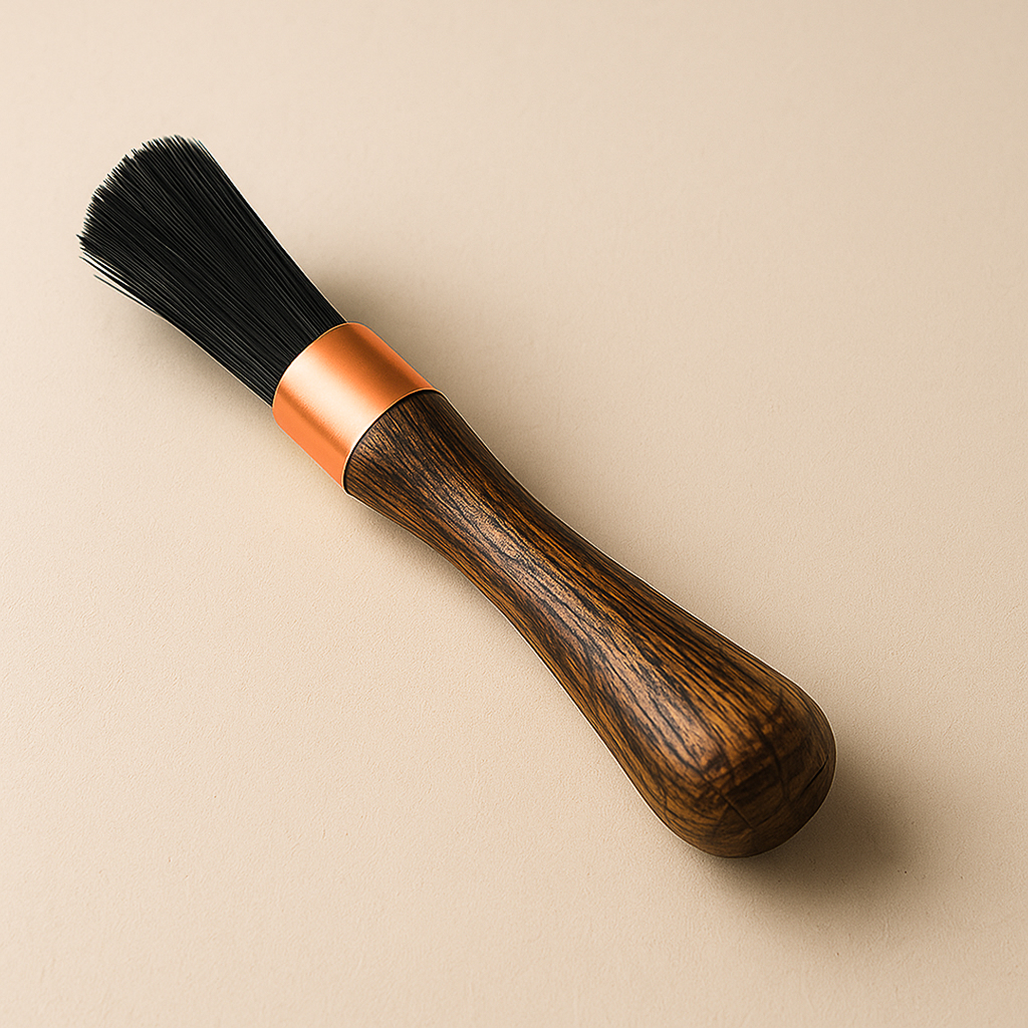 Pinsel aus Whiskyfass-Holz