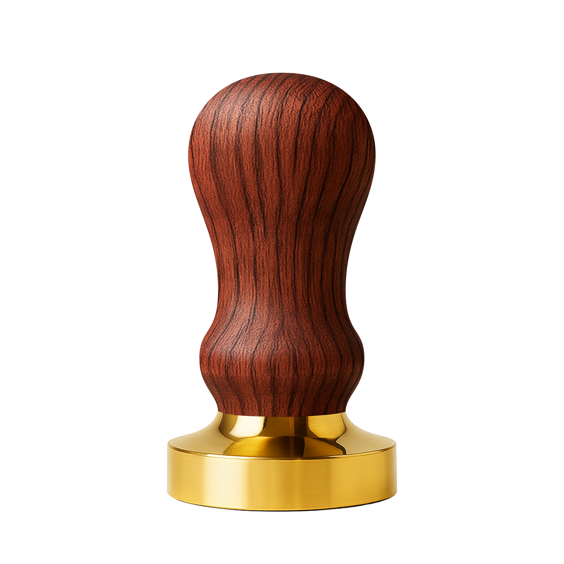 Tamper aus Rotweinfass-Holz