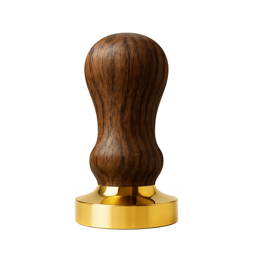 Tamper aus Whiskyfass-Holz
