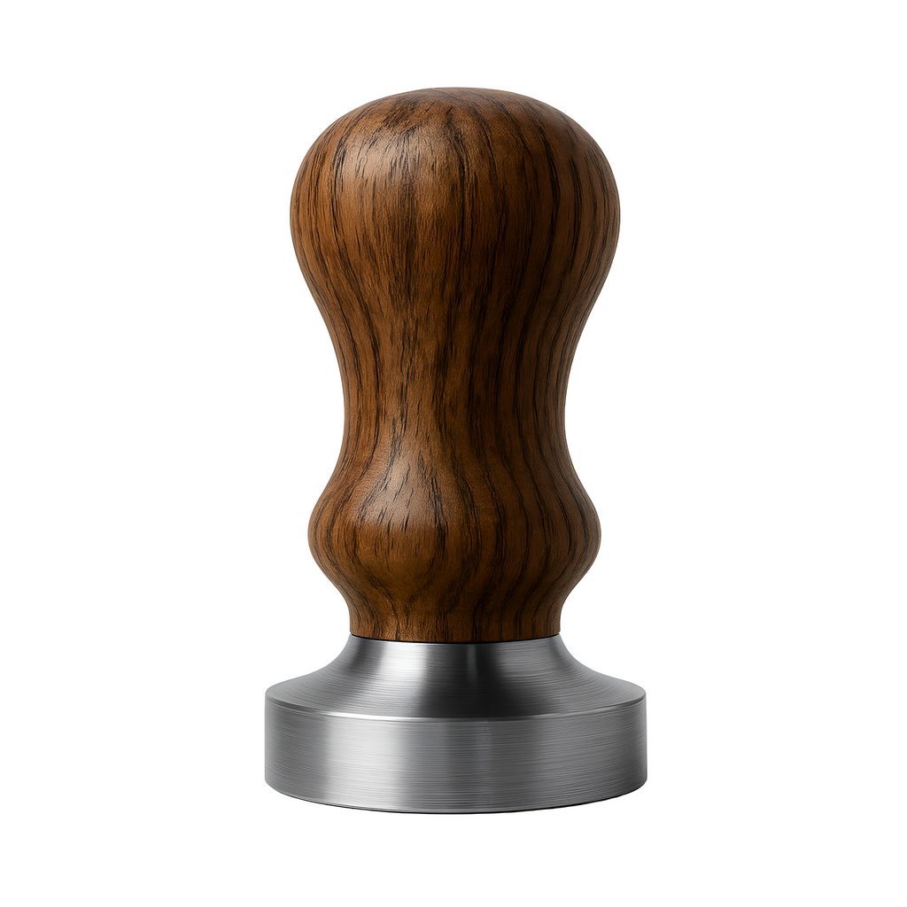 Tamper aus Whiskyfass-Holz