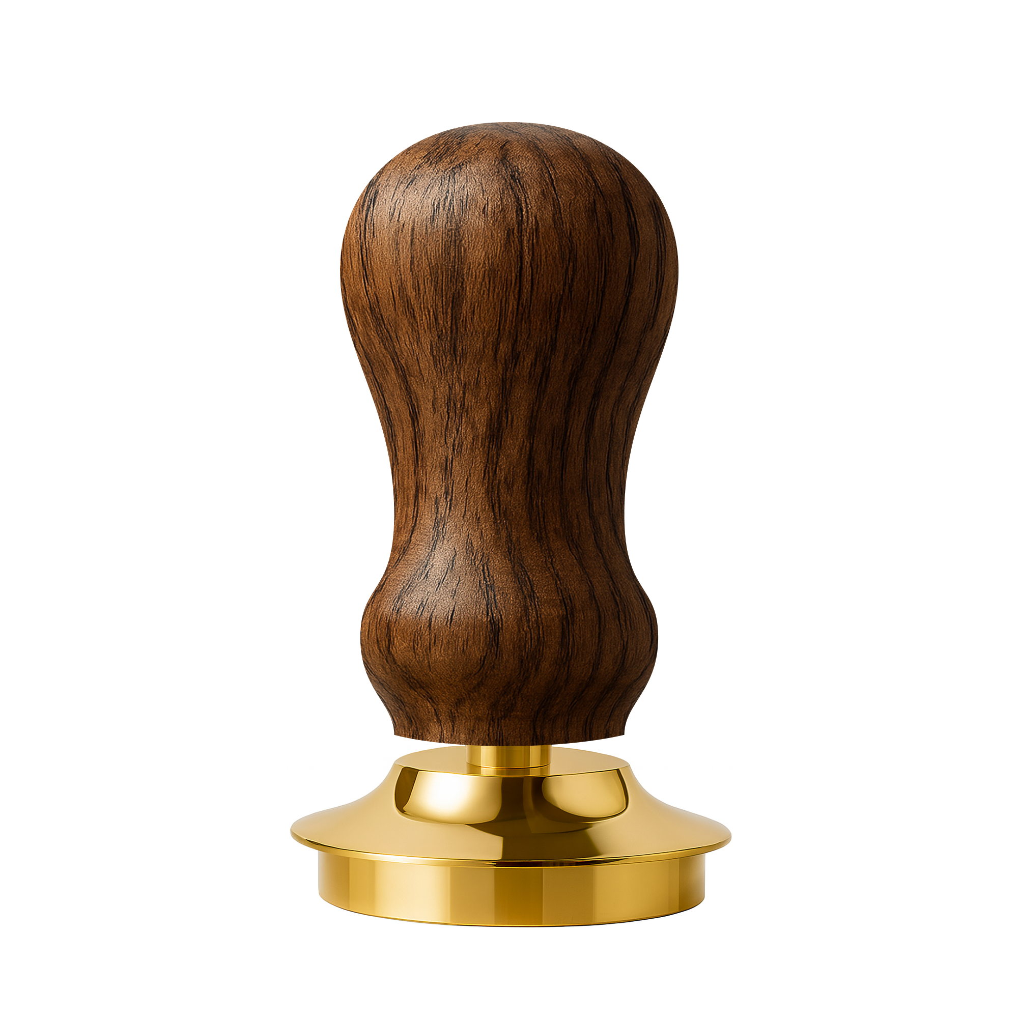 Tamper mit Federung aus Whiskyfass-Holz